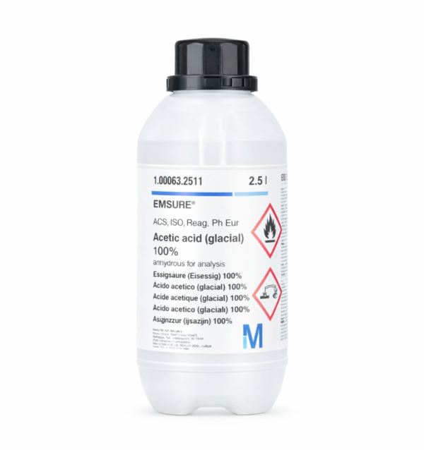 Acetic acid (glacial) 100% anhydrous