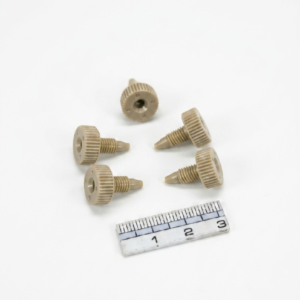 Male Nut Peek1 Male Nut, PEEK 5/pk