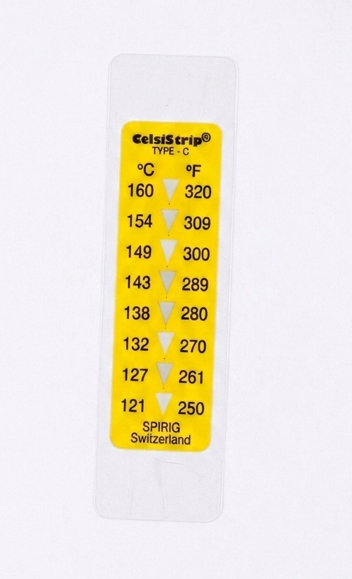 Temperature Recording Labels (CelsiStrip type C)